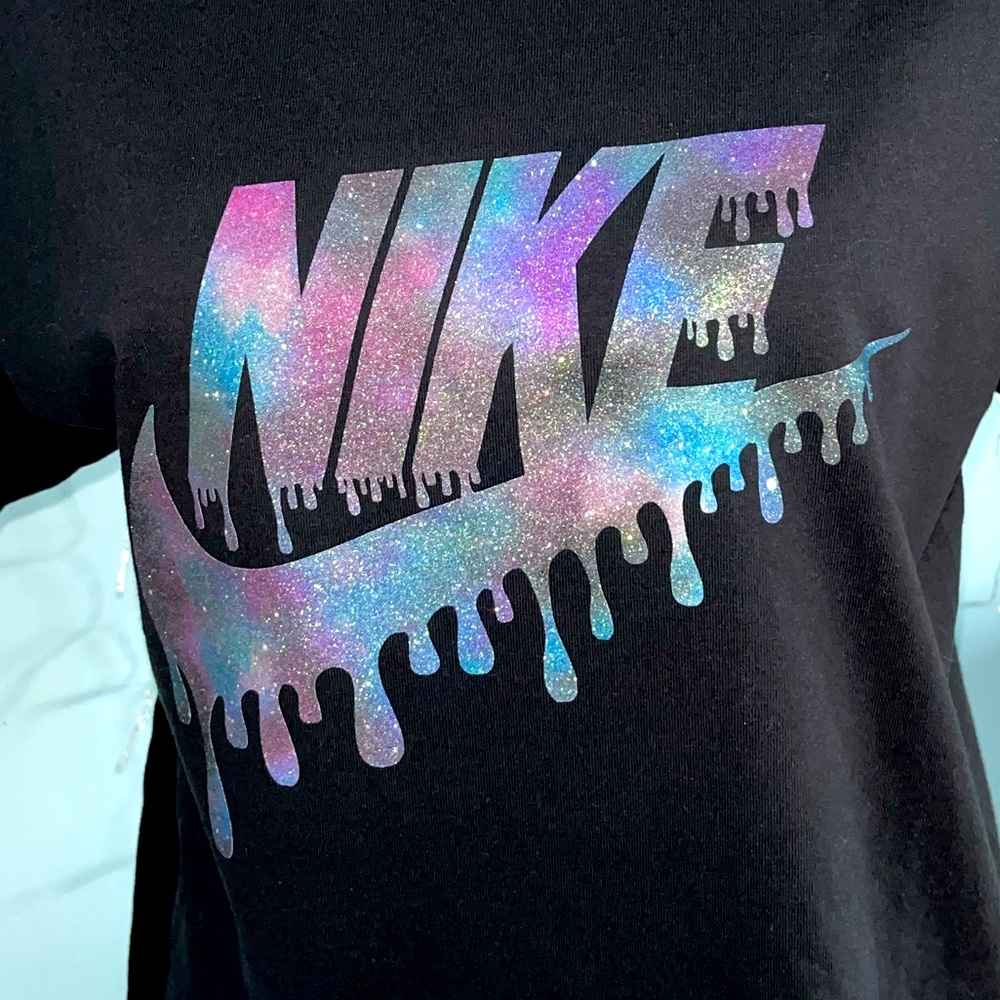 Nike name dripping unisex tee shirt